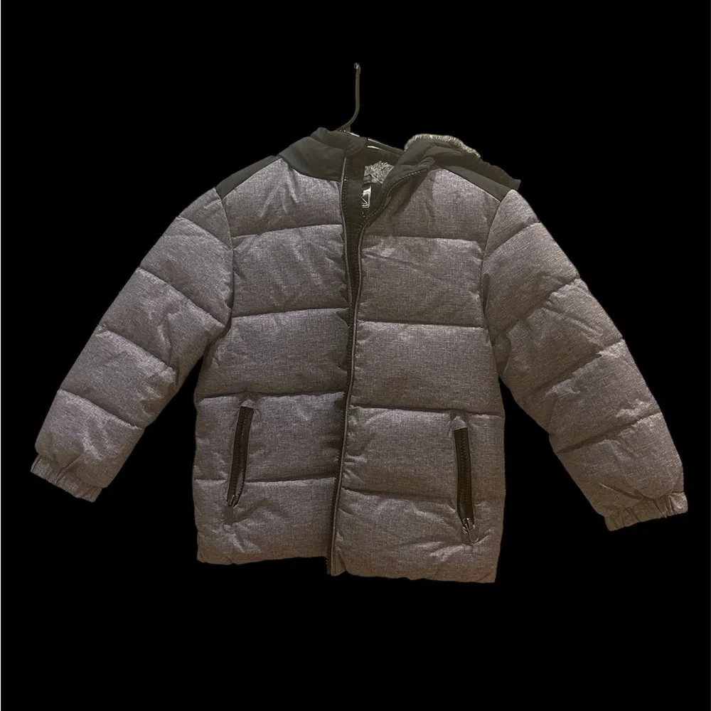 Boys XS 4/5 ZeroXposur Avalanche Fleece Lined Hooded Puffer Jacket - Picture 2 of 6